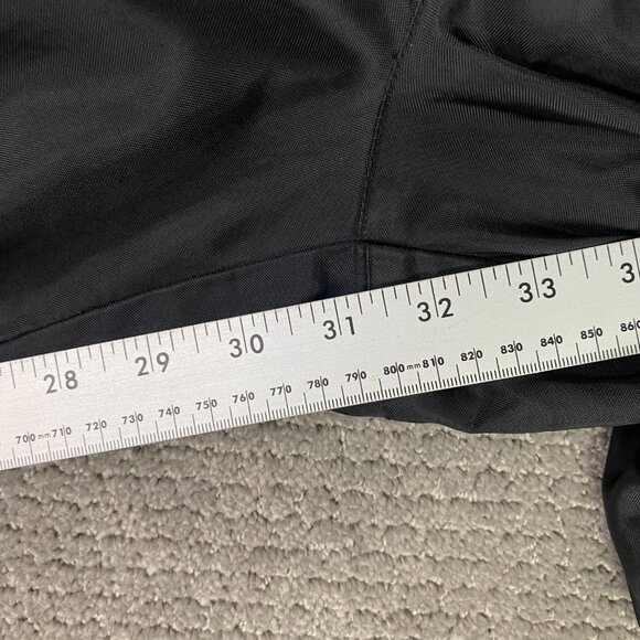 Vintage 90s Y2K Nike Cargo Track Pants Men's Large Black Nylon Baggy Wide Leg - Picture 16 of 16